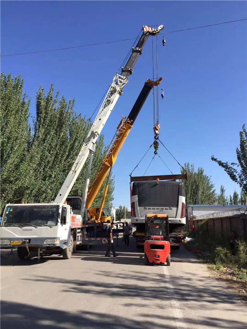 宜章县港口集装箱搬运案例